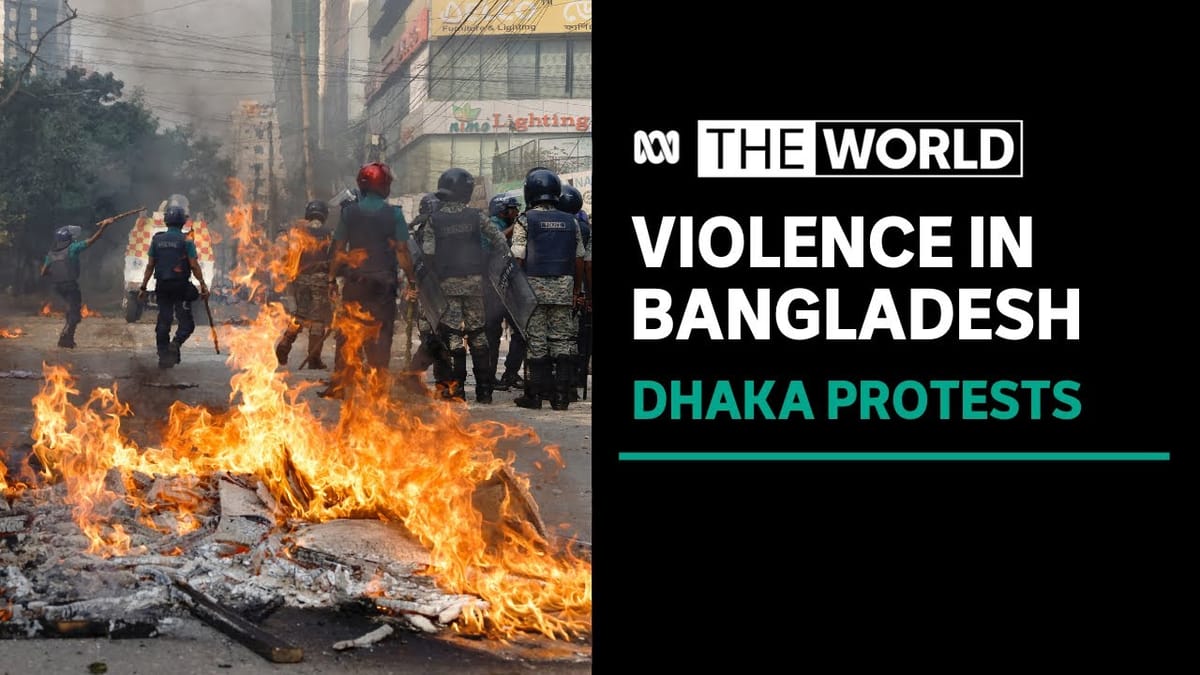 Hundreds arrested after anti-government protests turn fatal in Bangladesh