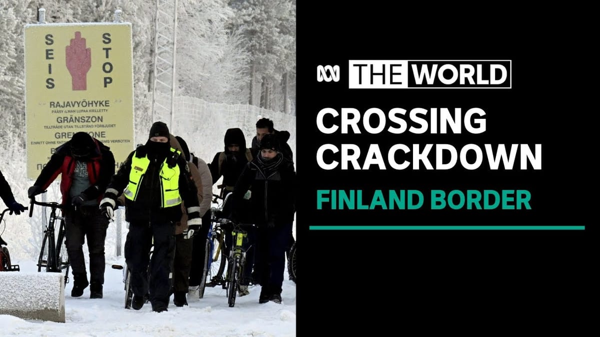 Finland’s border crossings slam shut after migration via Russia rises