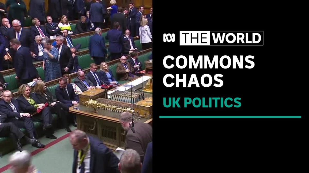 Gaza vote chaos leads to UK parliament walkout