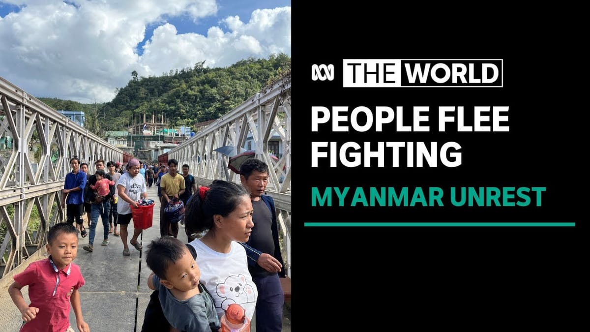 Fighting ramps up in Myanmar border regions as opposition groups launch attacks