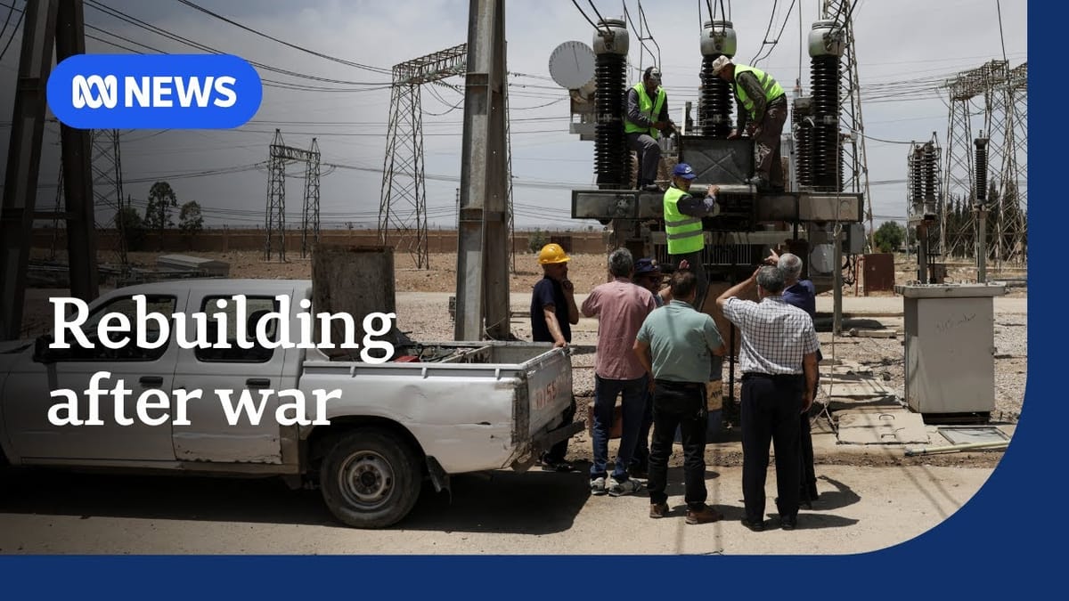 Syria's post-war rebuild puts energy and economy on agenda