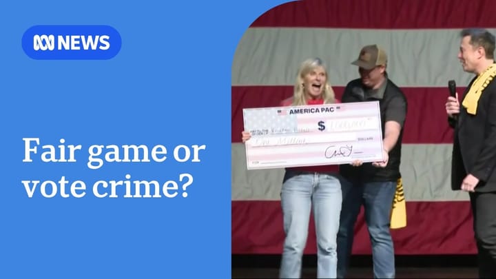 USA Votes: Elon Musk, Maccas and Moo Deng called in to boost election turnout