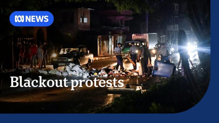 Protests in Cuba after days of power failures, fatal floods