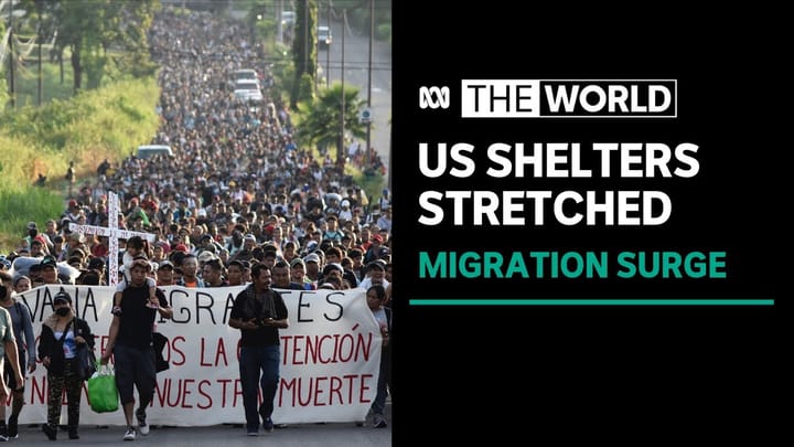 Migrants from around the world head for US as country grapples with surge in arrivals