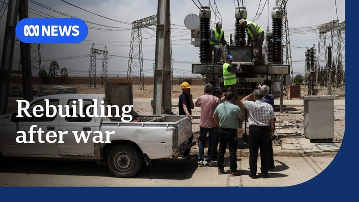 Syria's post-war rebuild puts energy and economy on agenda