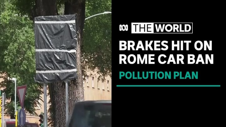 Late reprieve from car crackdown for some Rome drivers